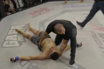 Thiago Goularte's Insane Spinning Elbow KO Shocks Jungle Fight 47