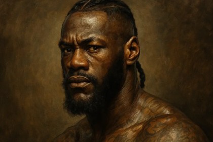 Deontay Wilder artwork